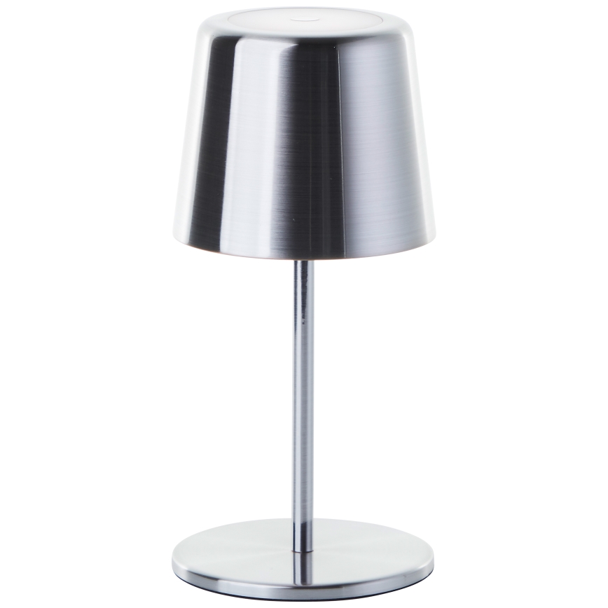 Brilliant - LED dimmbare Touch-Außenleuchte XAANA LED/4W/5V 3000/4000/6500K 2600 mAh IP44 glänzender Chrom