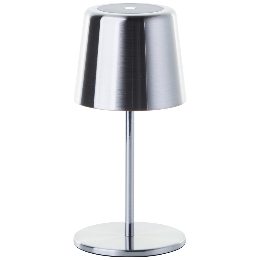 Brilliant - LED dimmbare Touch-Außenleuchte XAANA LED/4W/5V 3000/4000/6500K 2600 mAh IP44 glänzender Chrom
