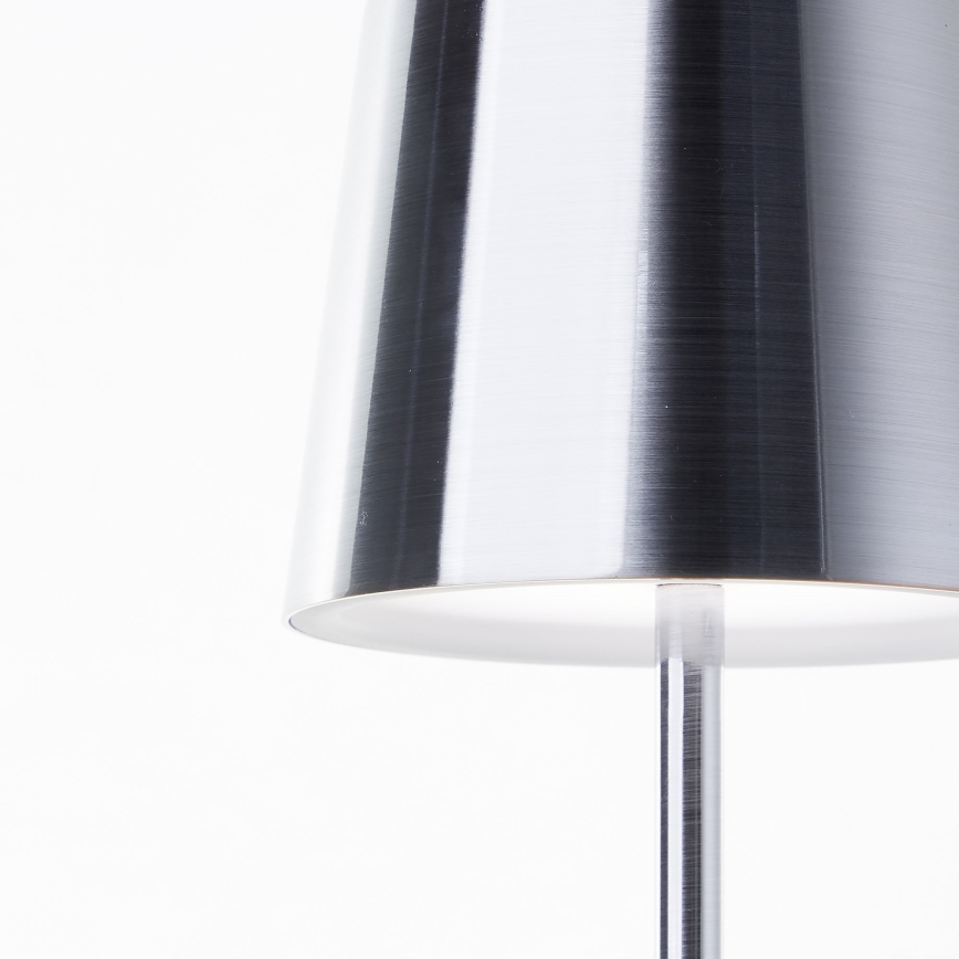 Brilliant - LED dimmbare Touch-Außenleuchte XAANA LED/4W/5V 3000/4000/6500K 2600 mAh IP44 glänzender Chrom