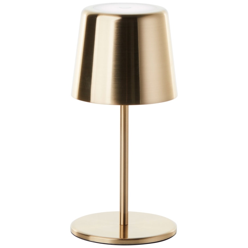 Brilliant - LED dimmbare Touch-Außenleuchte XAANA LED/4W/5V 3000/4000/6500K 2600 mAh IP44 gold