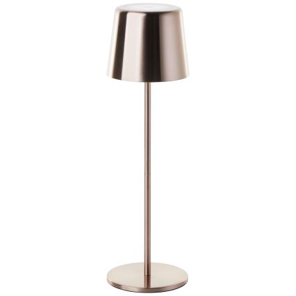 Brilliant - LED dimmbare Touch-Außenleuchte XAANA LED/4W/5V 3000/4000/6500K 2600 mAh IP44 Kupfer