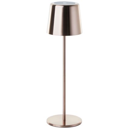 Brilliant - LED dimmbare Touch-Außenleuchte XAANA LED/4W/5V 3000/4000/6500K 2600 mAh IP44 Kupfer
