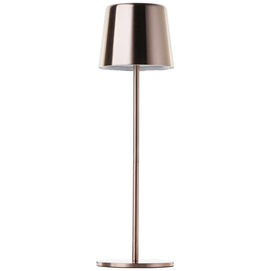 Brilliant - LED dimmbare Touch-Außenleuchte XAANA LED/4W/5V 3000/4000/6500K 2600 mAh IP44 Kupfer