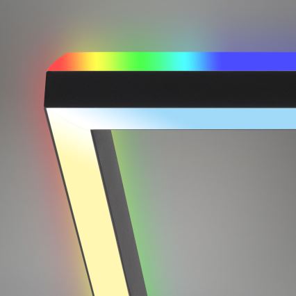Brilo - LED RGBW dimmbare Deckenleuchte FRAME LED/18W/230V 2700-6500K + Fernbedienung