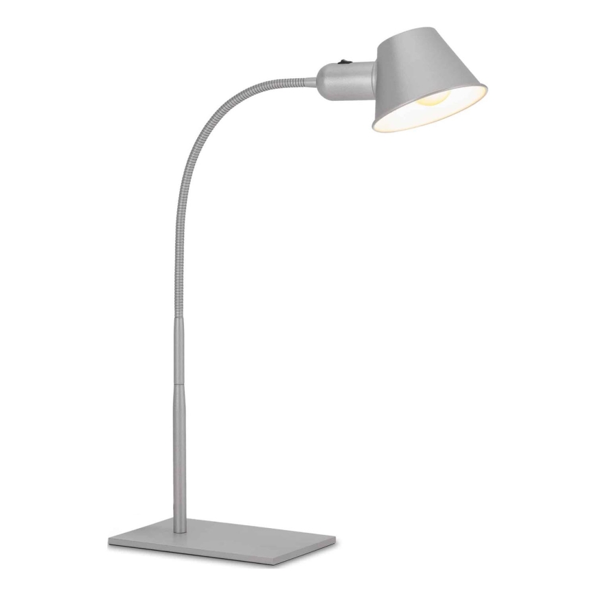 Brilo - Tischlampe 1xE27/10W/230V mattchrom