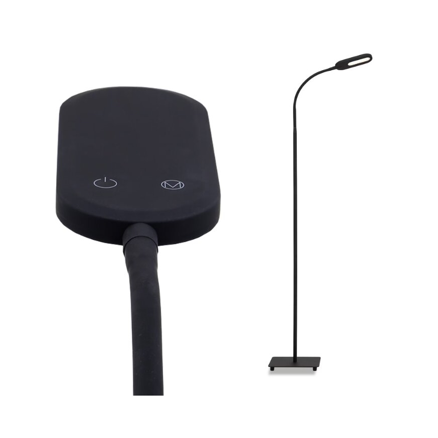 Briloner 1297-015 - LED dimmbare flexible Stehleuchte LED/6,6W/230V 3000K/4000K/6000K