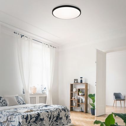 Briloner 3430-015 - LED dimmbare Deckenleuchte MANNY LED/48W/230V mit Fernbedienung
