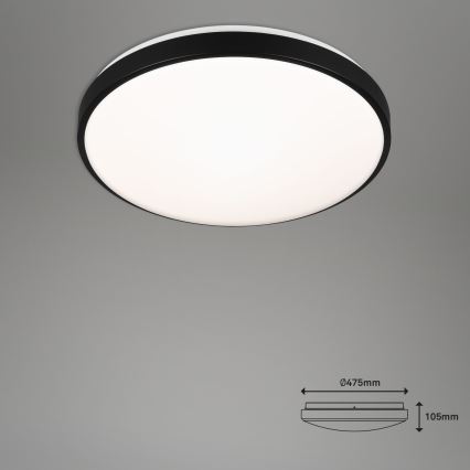 Briloner 3430-015 - LED dimmbare Deckenleuchte MANNY LED/48W/230V mit Fernbedienung