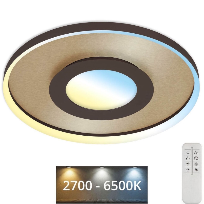 Briloner 3640017 - LED dimmbares Deckenleuchte FRAME LED/25W/230V 2700-6500K + Fernbedienung
