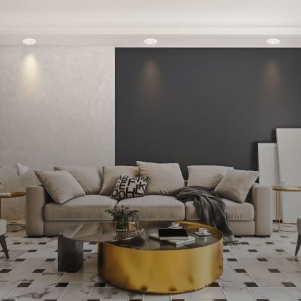 Briloner 7039036 - SET 3x LED Badezimmer-Einbauleuchte 3xLED/5W/230V IP44 weiß