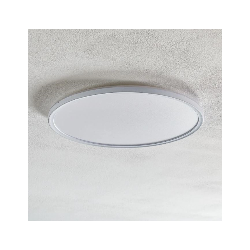 Briloner 7094-416 - LED RGBW dimmbare Deckenleuchte SLIM LED/22W/230V + Fernbedienung