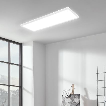 Briloner 7404-016 - RGBW-LED-Aufputzpanel, dimmbar, 22 W, 230 V, 4000 K, inkl. Fernbedienung