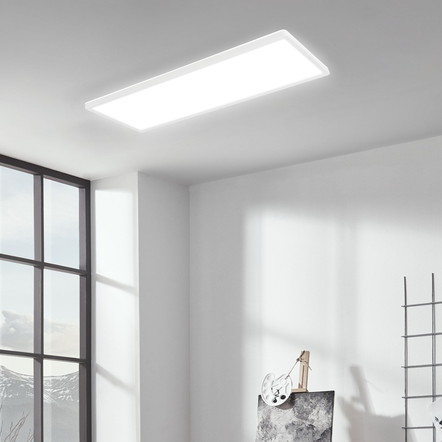Briloner 7404-016 - RGBW-LED-Aufputzpanel, dimmbar, 22 W, 230 V, 4000 K, inkl. Fernbedienung