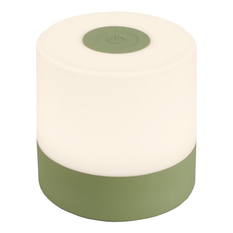 Briloner 7461019 - Dimmbare, aufladbare LED-Outdoor-Tischleuchte LED/2W/5V IP44 1200 mAh grün