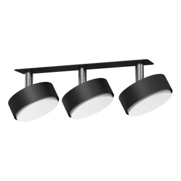Brosline - Einbaustrahler 3xGX53/9W/230V schwarz