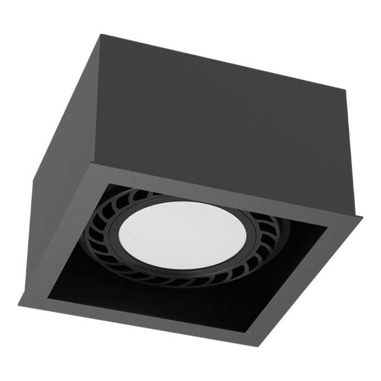 Brosline - Spotleuchte 1xGU10/18W/230V schwarz