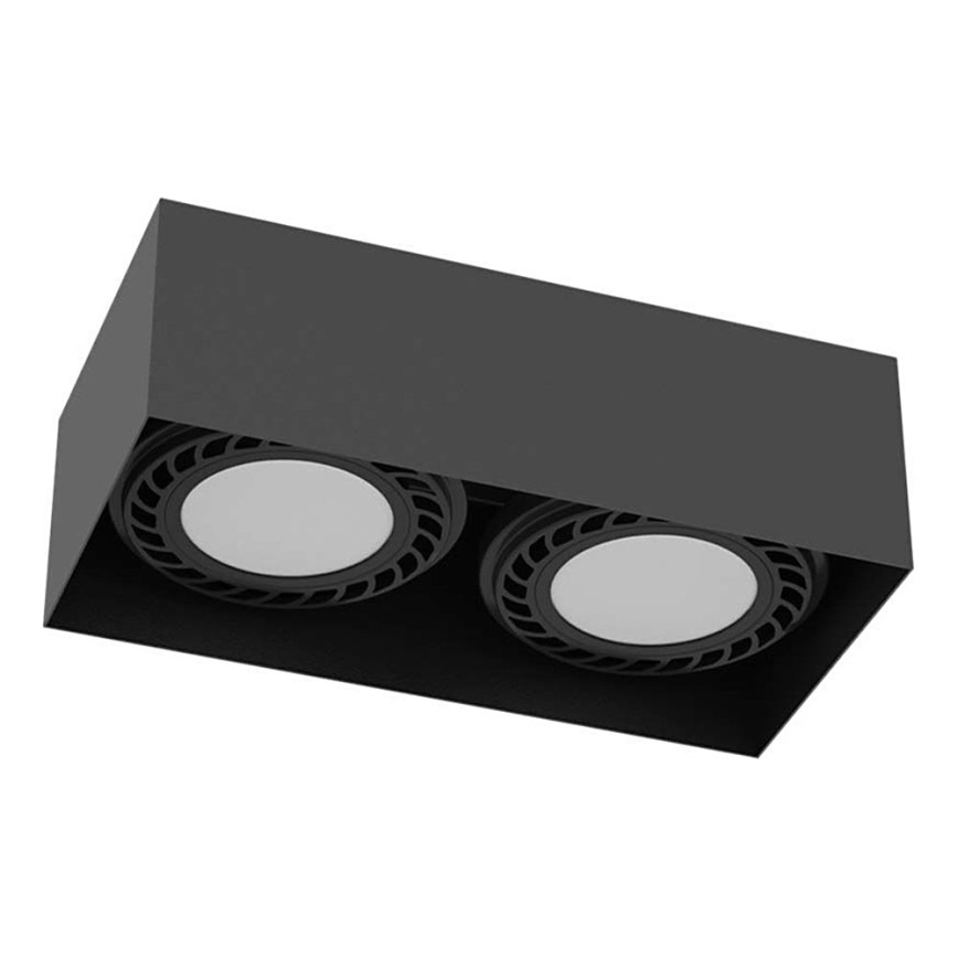 Brosline - Spotleuchte 2xGU10/18W/230V schwarz