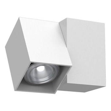 Brosline - Wand-Spot 1xGU10/10W/230V weiß