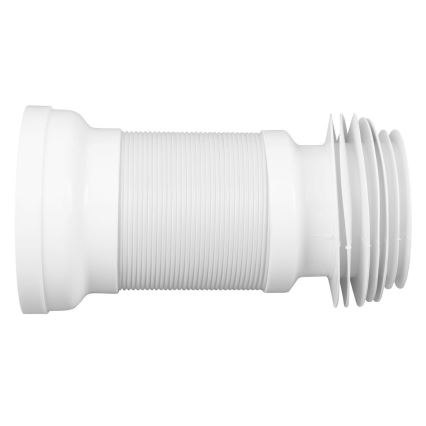 Bruckner - Flexibler Toilettenschüssel-Anschluss 27,5-55 cm weiß