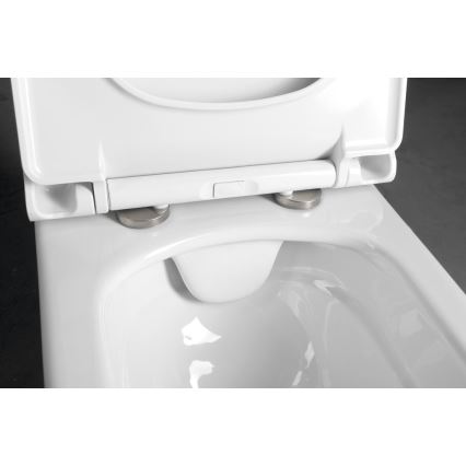 Bruckner - Hängendes WC Rimless WALTER Keramik/Weiß