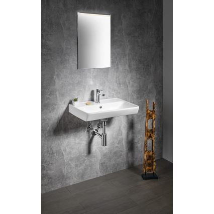 Bruckner - Einbauwaschbecken NEON 60x41,5 cm Keramik/Weiß