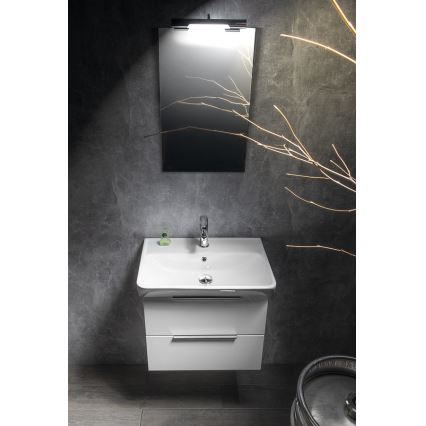Bruckner - Einbauwaschbecken NEON 60x41,5 cm Keramik/Weiß