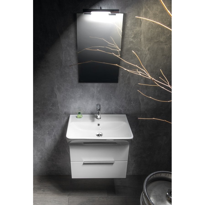 Bruckner - Einbauwaschbecken NEON 60x41,5 cm Keramik/Weiß