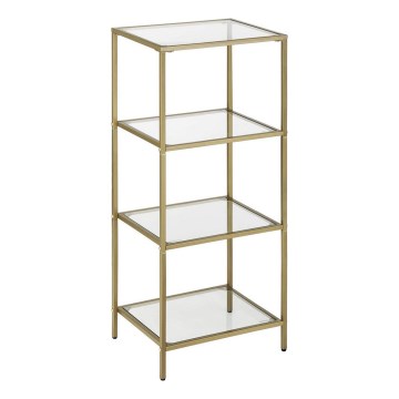 Bücherregal GLASY gold