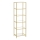 Bücherregal GLASY in Gold