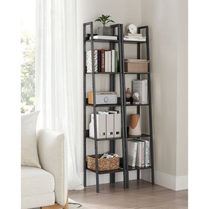 Bücherregal NAVARO schwarz
