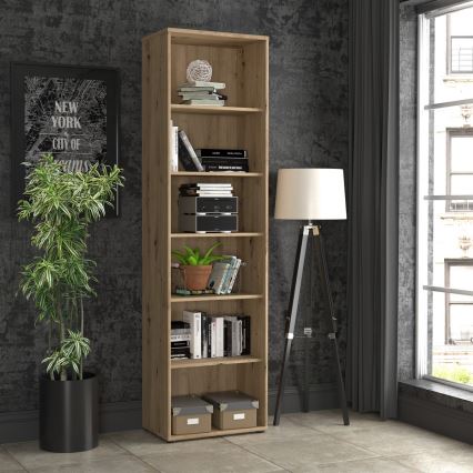 Bücherregal URAN in Artisan-Eiche