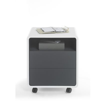 Bürocontainer TEO weiß/anthrazit
