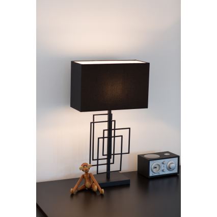 ByRydens - Tischlampe PARAGON 1xE27/5W/230V schwarz