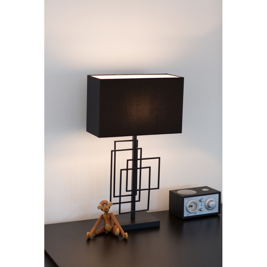 ByRydens - Tischlampe PARAGON 1xE27/5W/230V schwarz