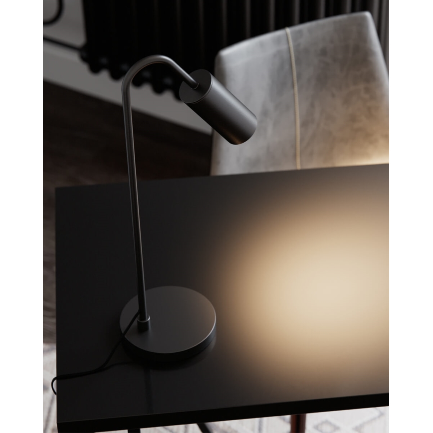 ByRydens - Tischleuchte CURVE 1xGU10/7W/230V schwarz