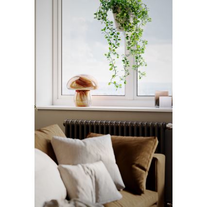 ByRydens - Tischlampe MIRA MUSHROOM 1xE27/8W/230V braun