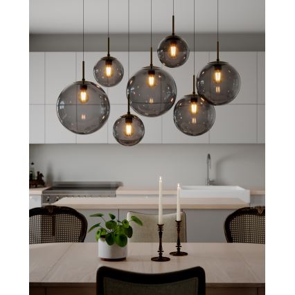 ByRydens - Hängeleuchte mit Kabel LAURA 7xE27/8W/230V