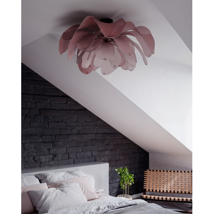 ByRydens - Aufgesetzte Deckenleuchte LOU LOU 1xE27/8W/230V rosa
