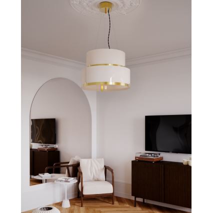 ByRydens - Pendelleuchte MARCEL mit Kabel 2xE27/8W/230V
