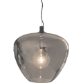 ByRydens - Hängeleuchte BELLISSIMO 1xE27/8W/230V rauchig/schwarz d 40 cm