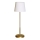 ByRydens - Tischlampe LUMI 1xE27/8W/230V weiß/gold 68,5 cm