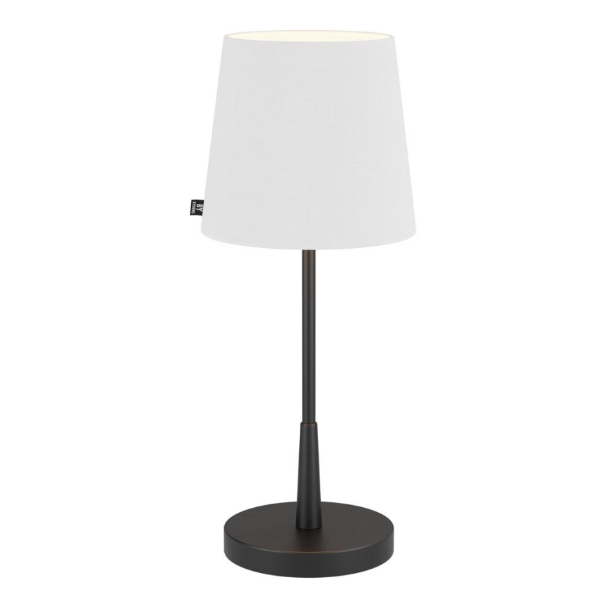 ByRydens - Tischlampe LUMI 1xE27/8W/230V weiß/schwarz 48,5 cm