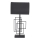 ByRydens - Tischlampe PARAGON 1xE27/5W/230V schwarz
