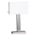 ByRydens - Tischlampe PRIME 1xE27/5W/230V weiß/mattchrom