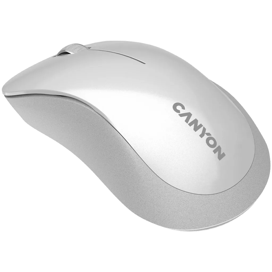 Canyon - Kabellose optische Maus mit Sensor Pixart MW 1200 DPI 2xAAA weiß