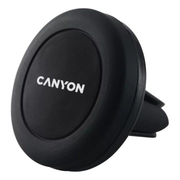 Canyon - Magnetische Auto-Handyhalterung rund schwarz