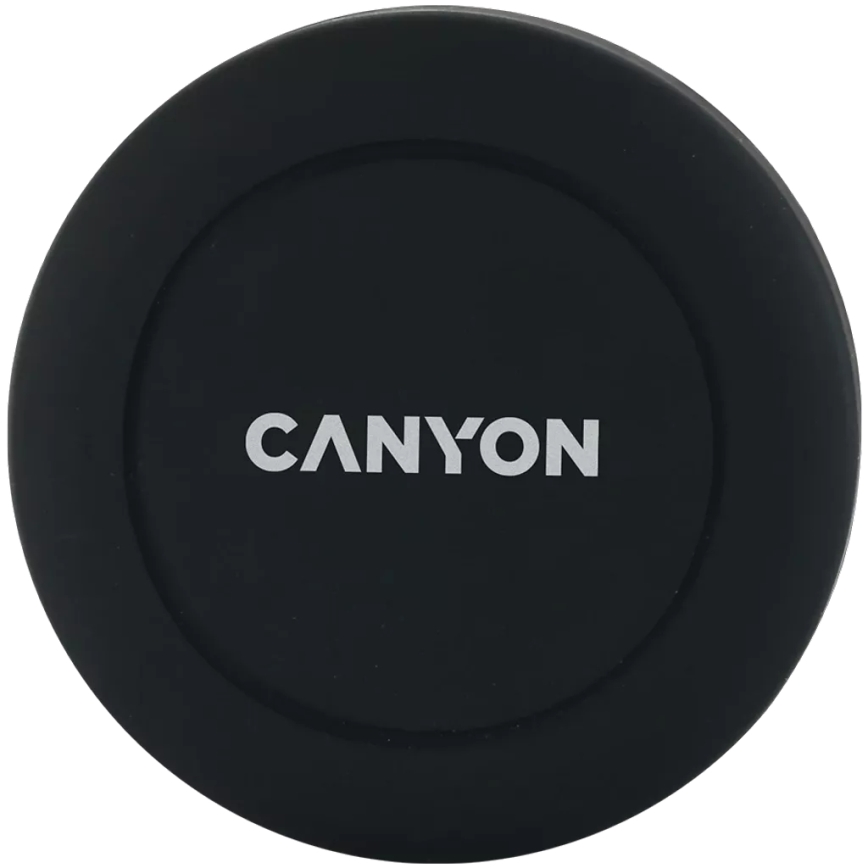 Canyon - Magnetische Auto-Handyhalterung rund schwarz