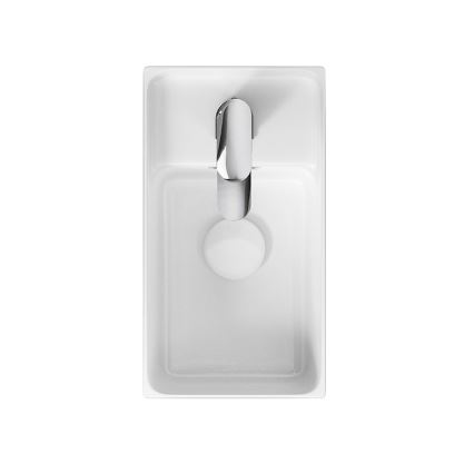 Cersanit K114-004 - Aufsatzwaschbecken CREA 22x40 cm Keramik/glänzend weiß