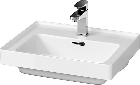 Cersanit K114-005 - Einbauwaschbecken CREA 40x50,5 cm Keramik/glänzend weiß