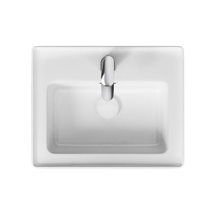 Cersanit K114-005 - Einbauwaschbecken CREA 40x50,5 cm Keramik/glänzend weiß